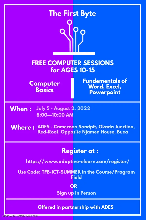 First Byte Holiday ICT Program - July to August 2022